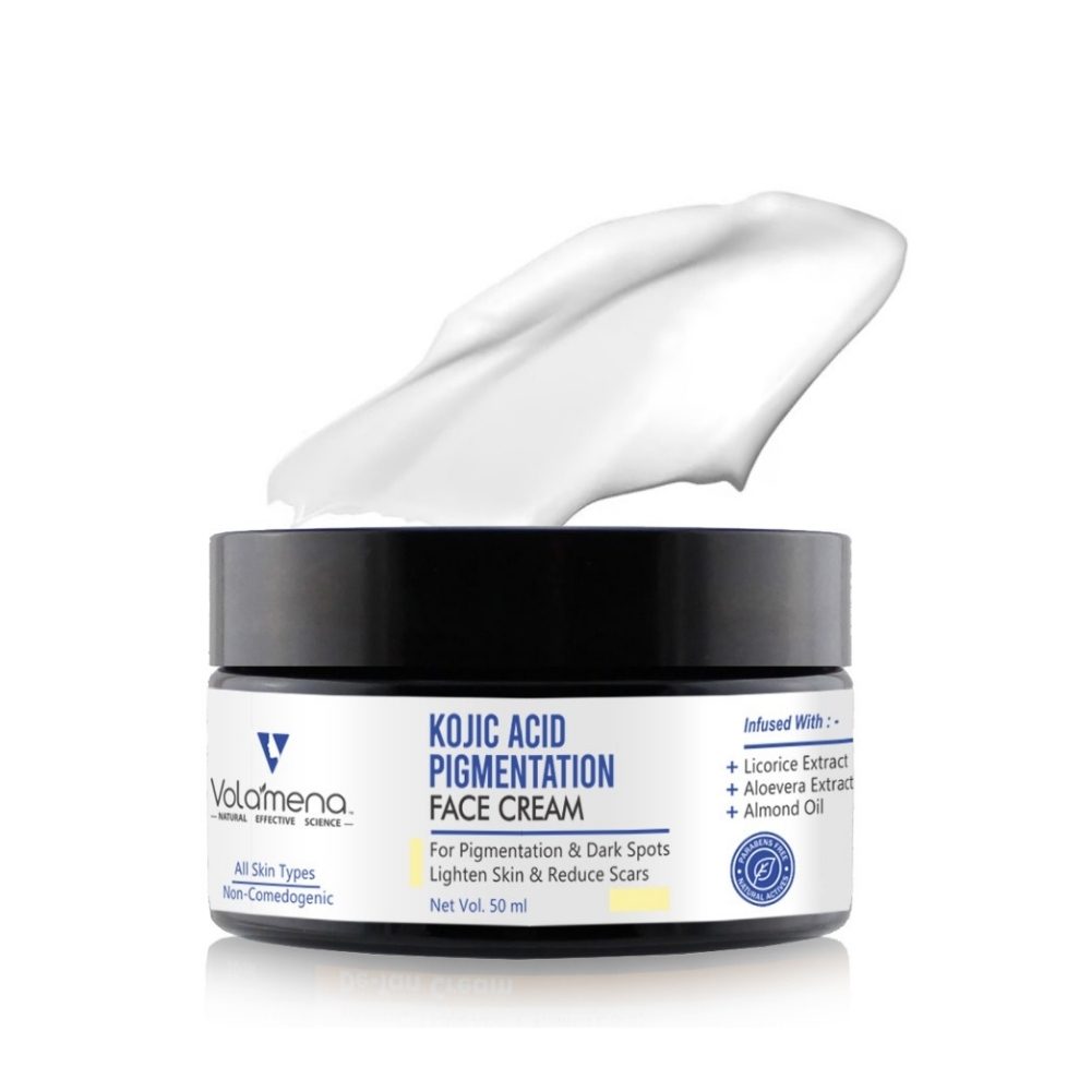 Volamena Kojic Acid Cream for Skin Lightening & Tan Removal