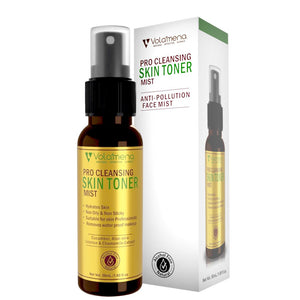 Pro Cleansing Skin Toner Mist with Cucumber and Aloevera For All Skin types & Acne Prone Skin Treat Acne & Pimples For Women & Men 50 ml