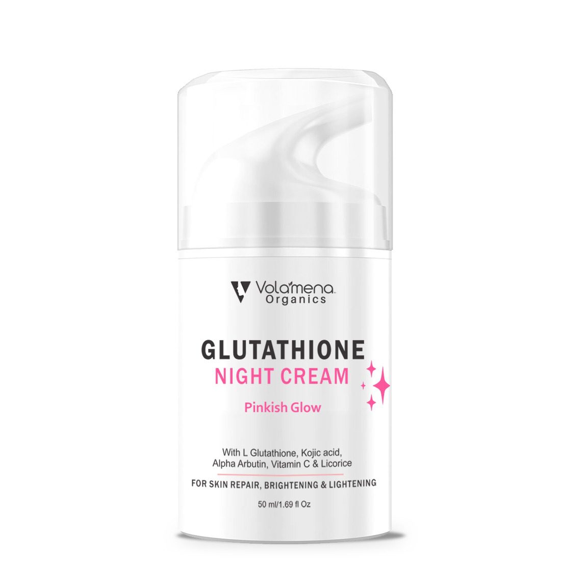 Volamena Glutathione Night Cream for Face Whitening