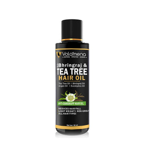 Volamena 12 in 1 Bhringraj & Tea Tree Oil With Tea Tree Oil, Bhringraj For Anti Dandruff