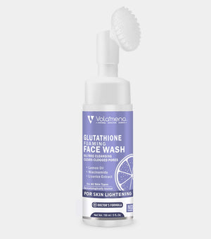 Volamena Glutathione Foaming Face Wash | For Skin Brightening & Glow | Face Wash For Men & Women 150 ml