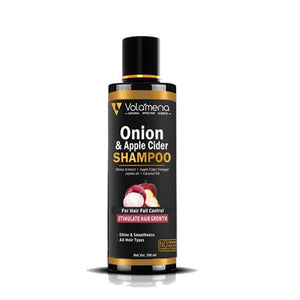 Volamena Onion & Apple Cider Vinegar Shampoo With Onion & Apple Cider Vinegar For Stimulate Hair Growth