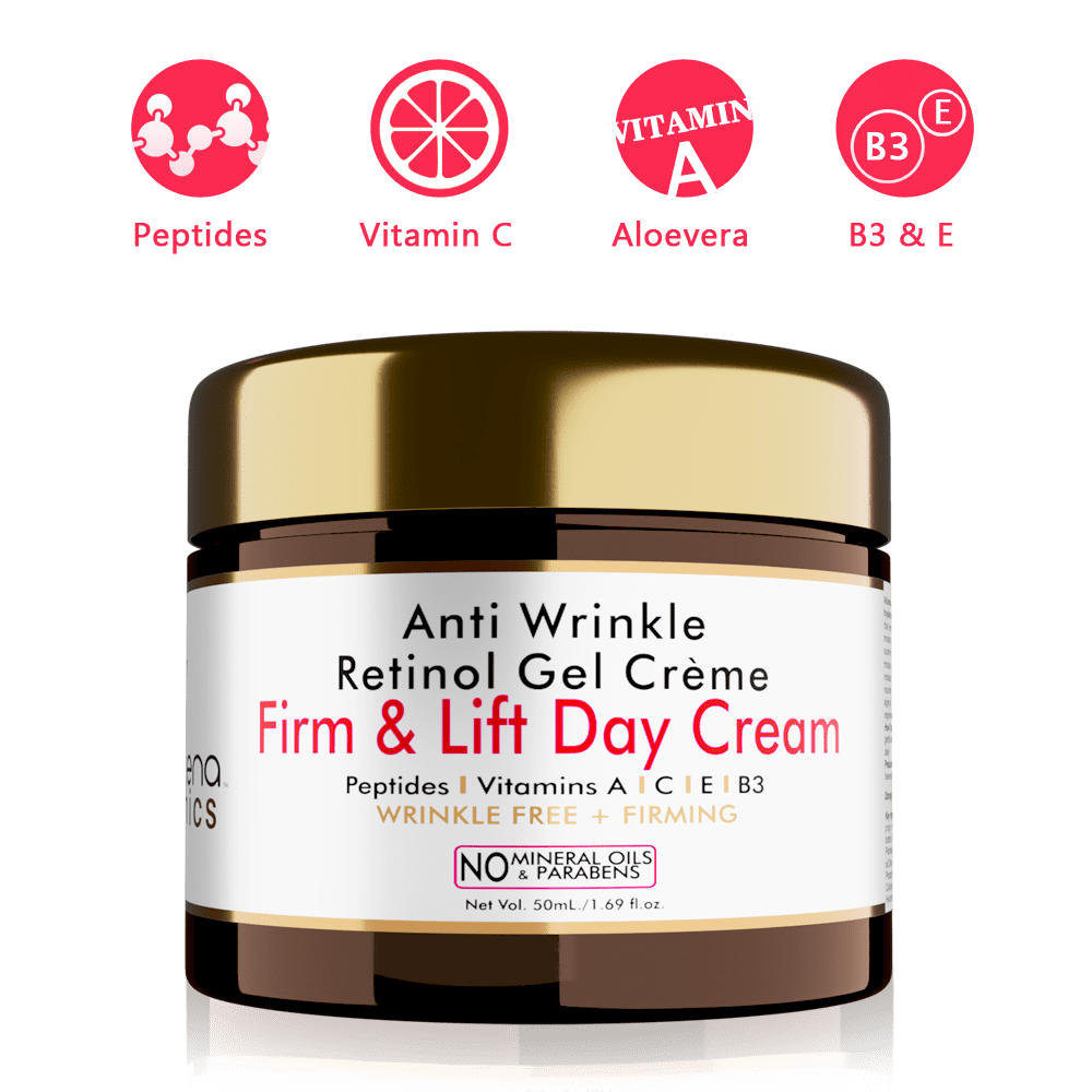 Volamena Wrinkle Free Firm & Lift Day Cream For Skin Tightening, Reduce Fine Lines & Wrinkles Cream For Women & Men 50 ml - Volamena