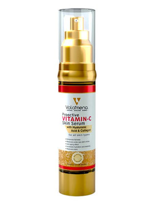 Volamena Proactive Vitamin C Serum For Face With Vitamin C For Glowing Skin & Brightening, Women & Men 50 ml