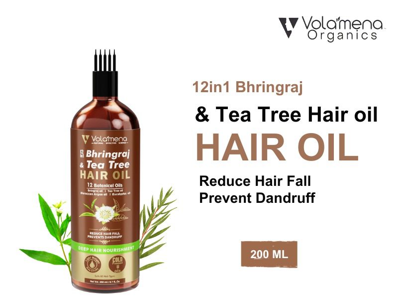 12 in 1 Bhringraj & Tea Tree Oil 200 ml