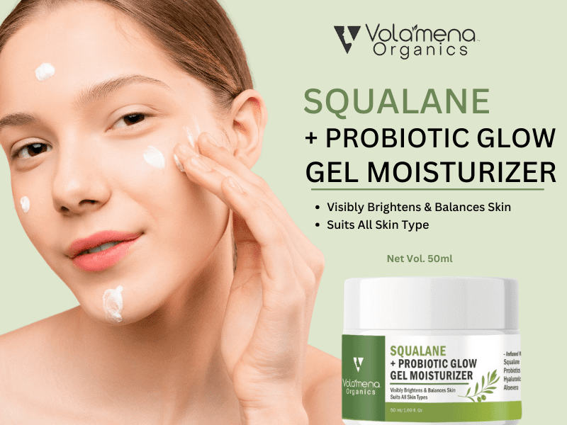 Volamena organics Squalane Probiotic Glow Gel moisturizer 50 ml
