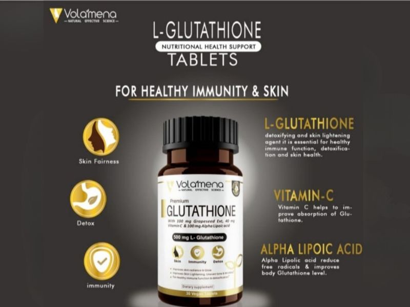 500 mg L-Glutathione 30 Tablets