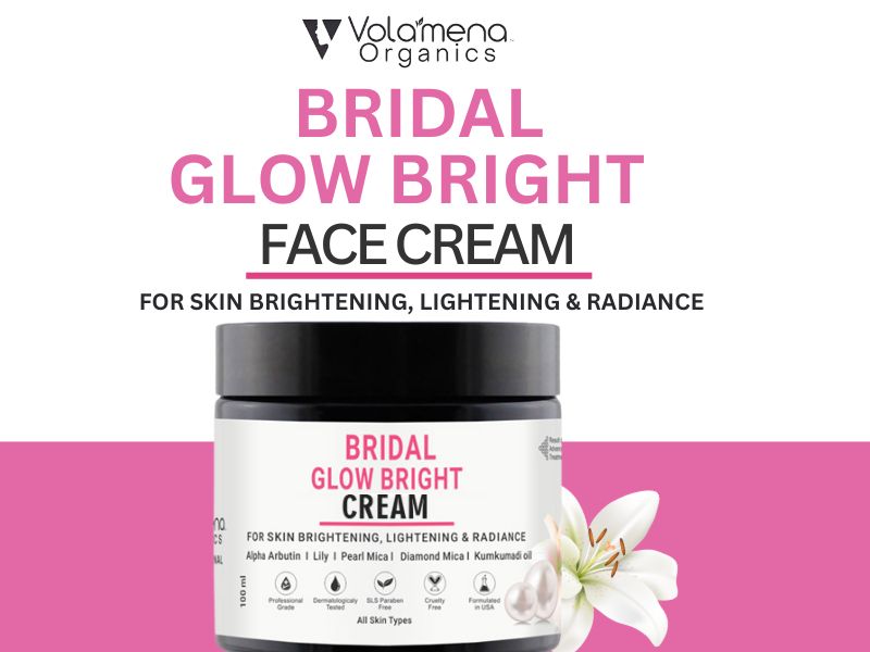 Bridal Glow Bright Face Cream With Pearl Mica, Diamond Mica, For Skin Brightening & Glow | For Women & Men 100 ml