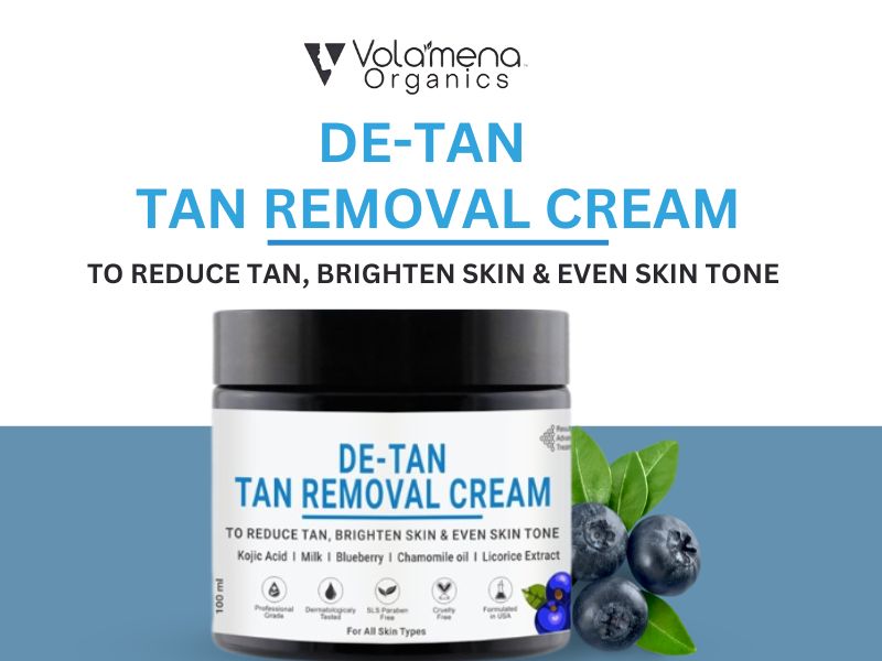 De-Tan Tan Removal Face Cream Tan Removal, De Tan Cream For Women & Men 100 ml