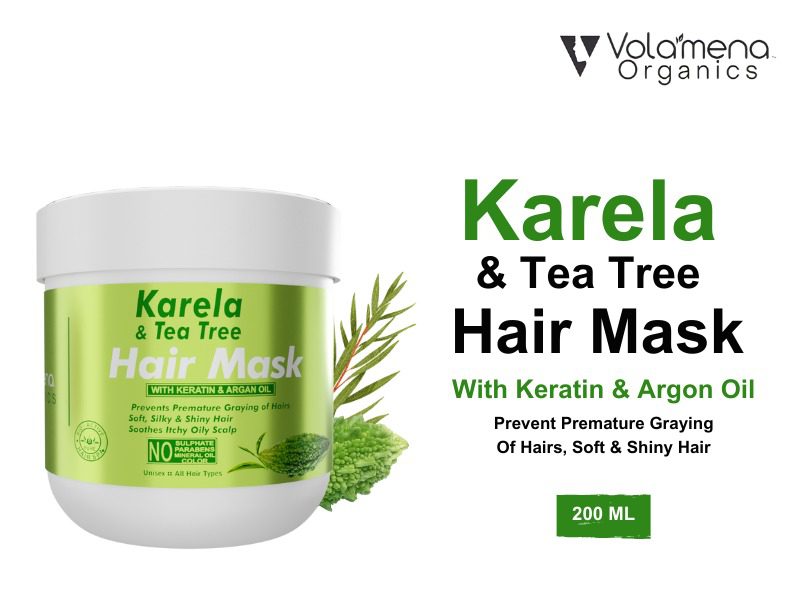 Karela (Bitter Gourd) & Tea Tree Hair mask 200 ml