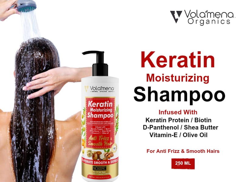 Keratin Moisturizing Shampoo 250 ml