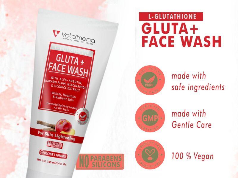 L -Glutathione Gluta + face Wash 100 ml