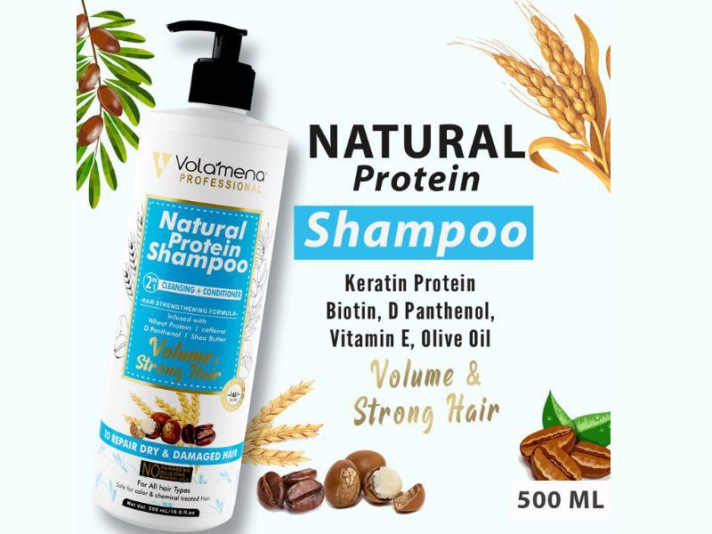 Natural Protein 2 in 1 Hair Shampoo 500 ml