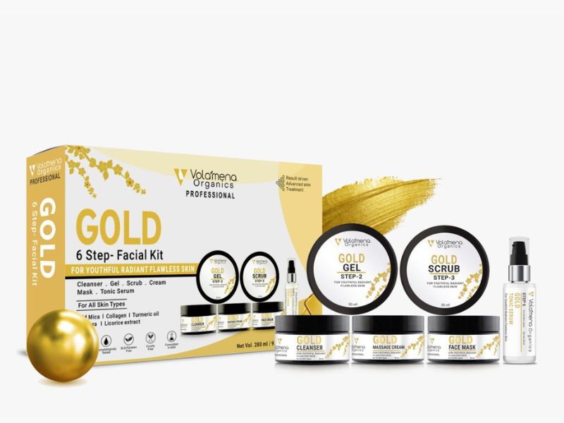 Skin Brightening Gold Facial Kit 280 ml