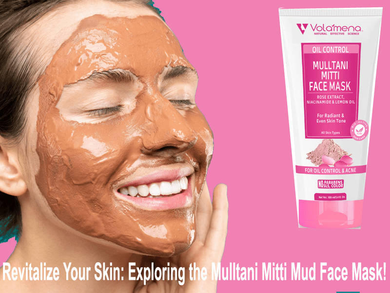 Voalmena Mulltani Mitti Mud Face Mask 100 ml