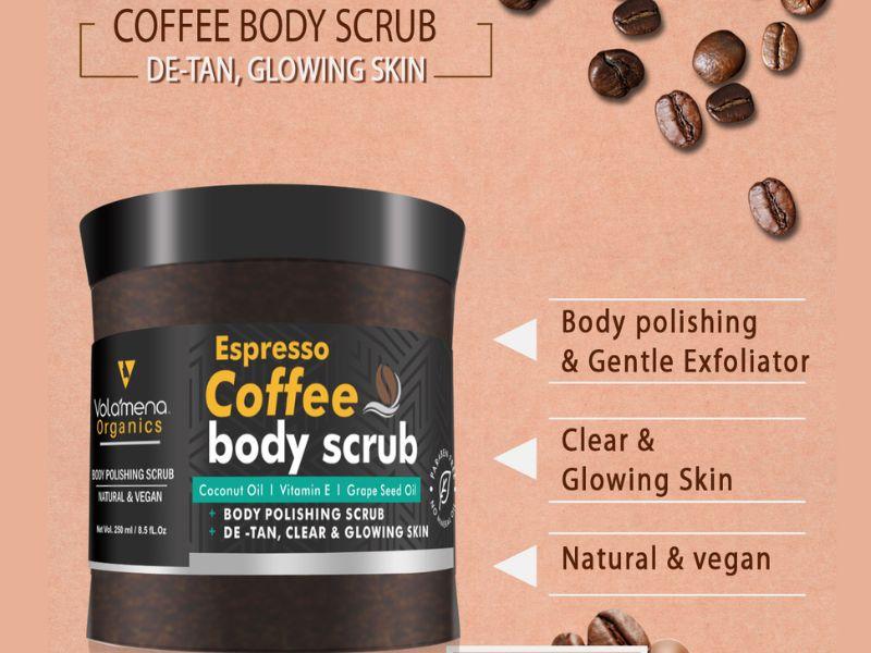 Volamena Arabica Espresso Coffee Body Polishing Scrub 250 ml
