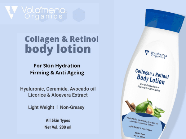 Volamena Collagen & Retinol Light weight body lotion 200 ml