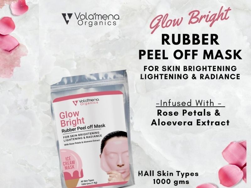 Volamena Glow Bright Rubber Peel Off Mask 1 kg