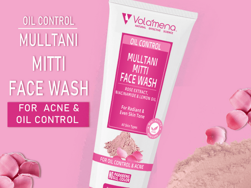Volamena Mulltani Mitti Face wash 100 ml