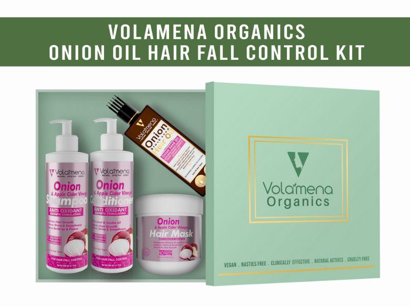 Volamena Onion Oil Hair Fall Control Kit