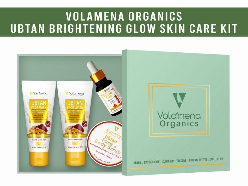 Volamena Organics Ubtan Glow Skin Care kit