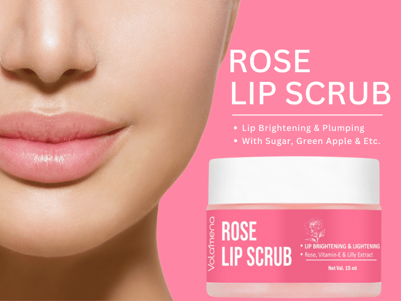 Volamena Rose & Vit-E Lip Scrub 15 ml