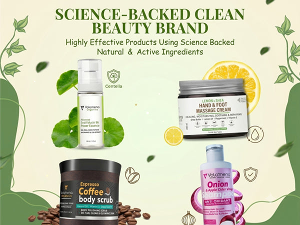 GIVE YOUR SKIN AN ORGANIC TOUCH WITH VOLAMENA