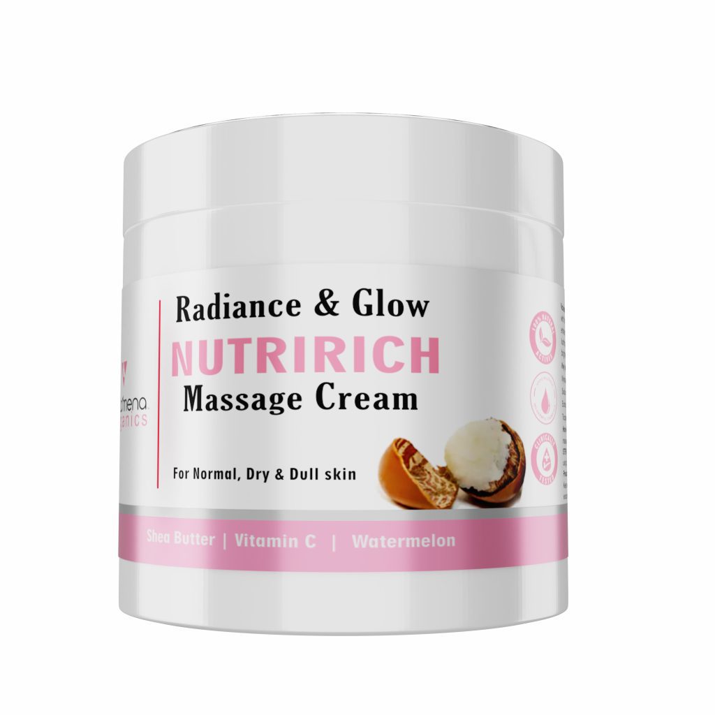 Volamena Radiance & Glow Massage Cream For Face With Watermelon For Hydration & Glowing Skin For Women & Men 100 ml