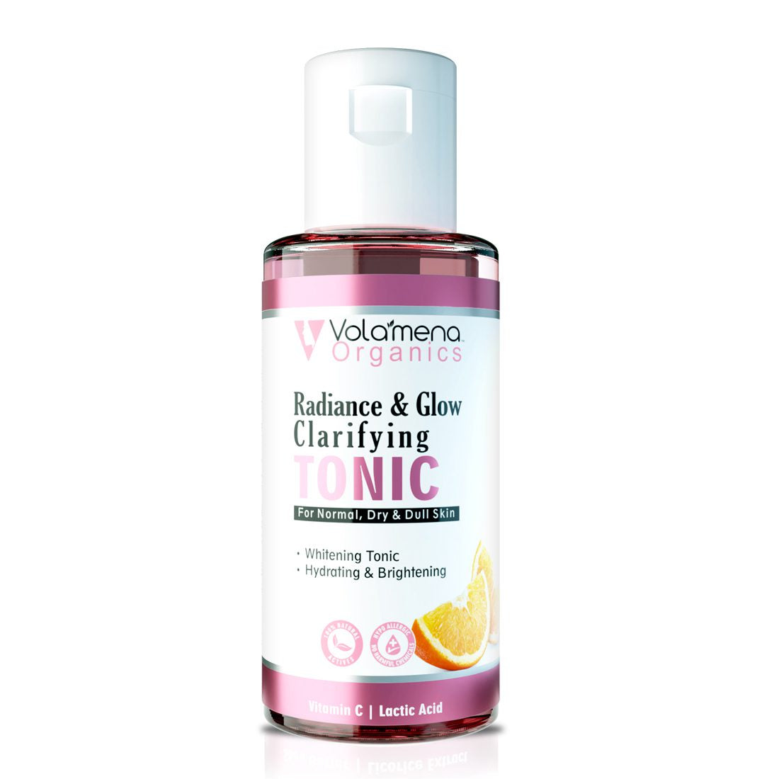 Volamena Radiance and Glow Clarifying Tonic For Women & Men With Watermelon & Shea Butter For Glowing Skin 100 ml