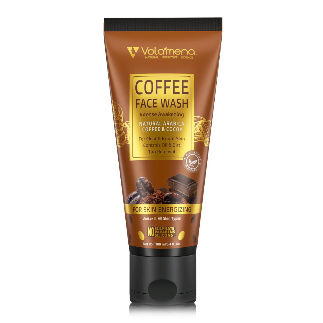 Coffee Face Wash With Coffee Extract & Cocoa Butter | De Tan Mask For Tan Removal | For Women & Men 100 ml