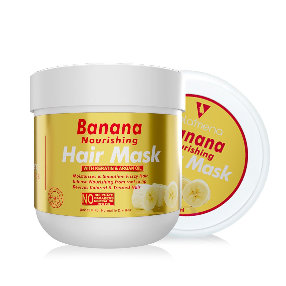Banana Nourishing Hair Mask(Hair Spa) For Dry & Frizzy Hair For Men & Women 200 ml