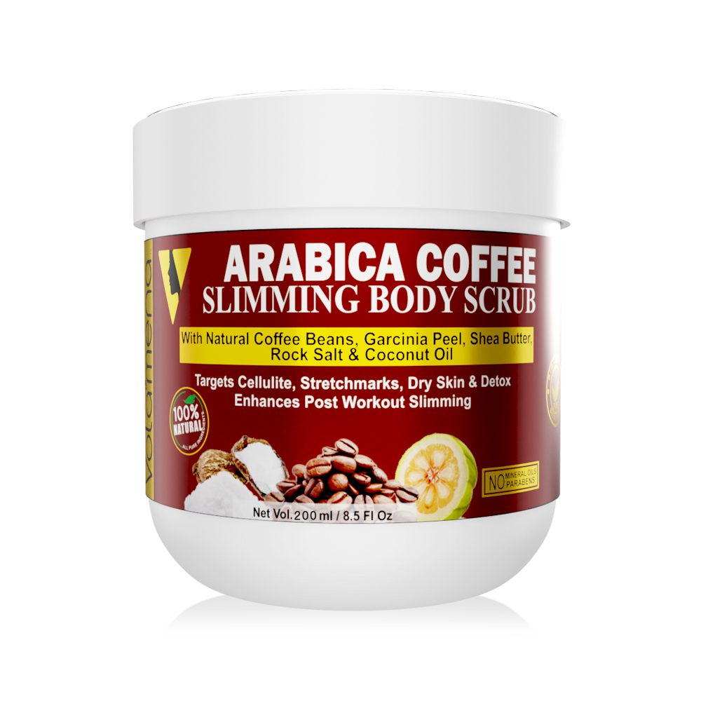 Arabica coffee slimming body scrub 200 ml