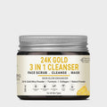 3 in 1 Cleanup Gold Face Cleanser | Scrub, Cleanse & Mask | For Glowing Skin For Women & Men 200 ml