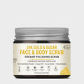 Volamena Smoothing Sugar Face & Body Scrub | Body Polishing Scrub | Removing Tan & Dead Skin Cells 200 ml