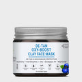 Volamena Organics De Tan Clay Face Mask | De Tan Mask For Tan Removal | For Women & Men 200 ml
