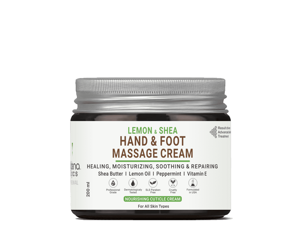 Volamena Organics Lemon & Shea Hand and Foot Whitening Massage Cream 200 ml