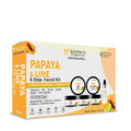 Volamena Organics Papaya & Lime Facial Kit To Reduce Blemishes and De Pigmentation Facial Kit For Women & Men 280 ml