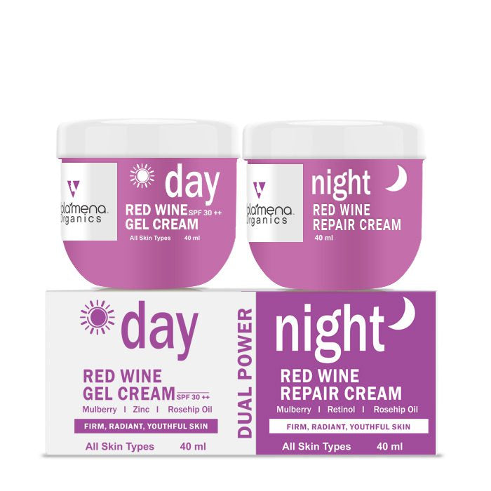 Volamena Red Wine Day & night Cream Combo Pack 40+40 ml