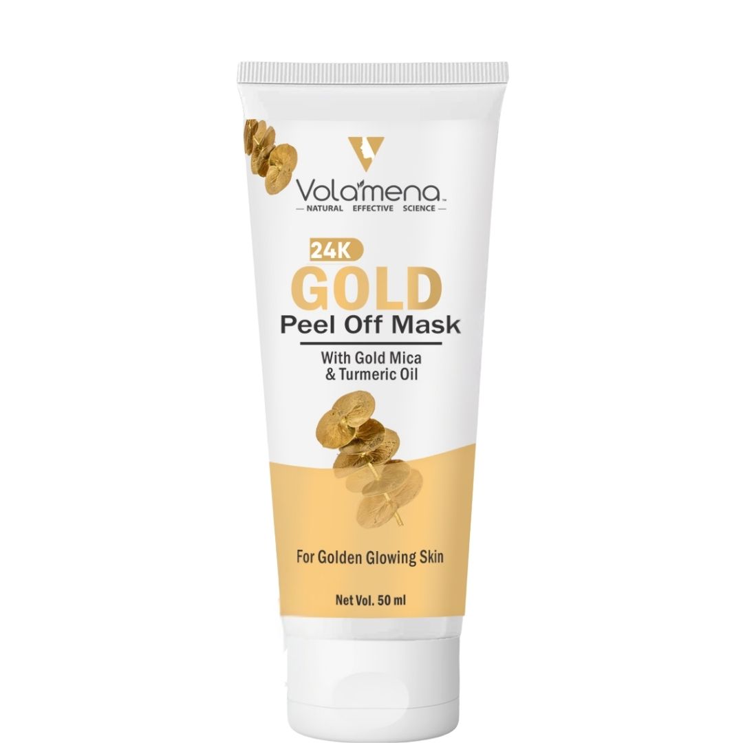Volamena Gold Peel Off Face Mask Removes Impurities and Brighten Skin 50 ml