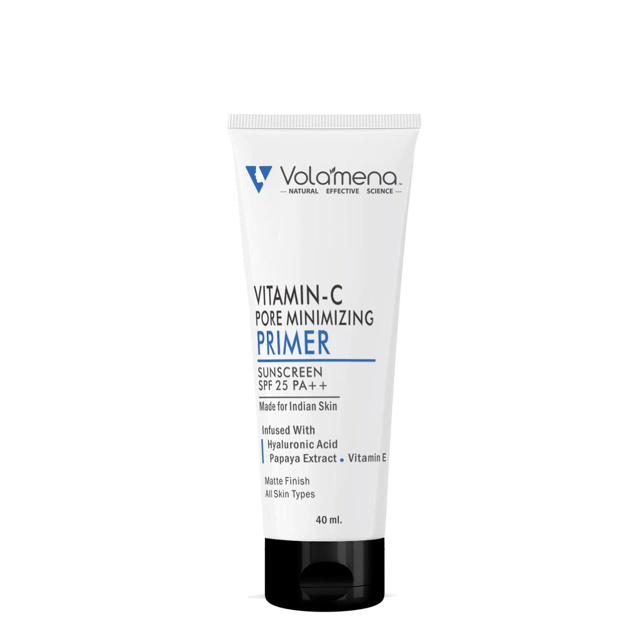 Volamena Pore minimizing Matte Primer Sunscreen SPF 30 ++ For Women Matte Finish UVA UVB Protection 40 ml