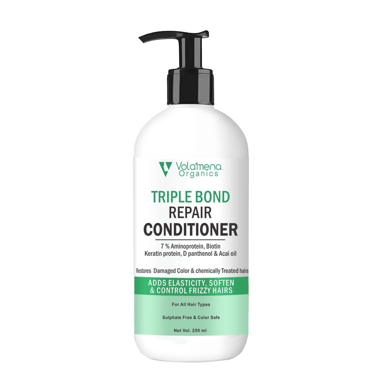 Volamena Organics Triple Bond Repair Hair Conditioner For Moisturizing & Bond Repair || For Men & Women 250 ml