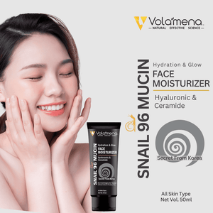 Volamena Snail Hydration Glow Face Moisturizer With Snail Mucin & Hyaluronic Acid For Hydration & Glow