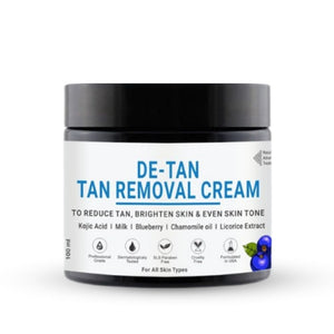 De-Tan Tan Removal Face Cream Tan Removal, De Tan Cream For Women & Men 100 ml