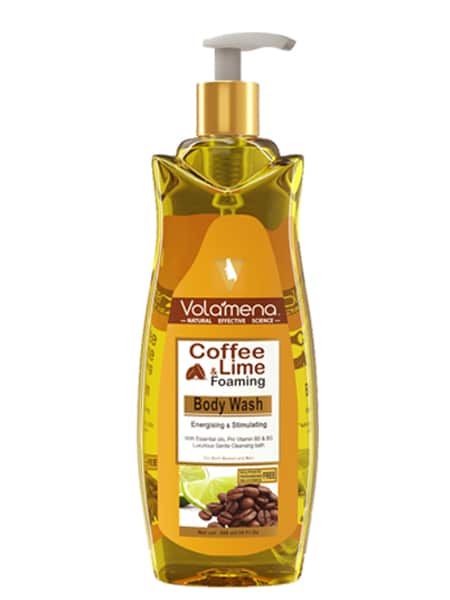 Coffee & Lime Foaming Tan Removal Body Wash | Detan With Coffee & Vitamin C | For Body | Sulphate & Paraben Free | Shower gel for men & Women 300 ml