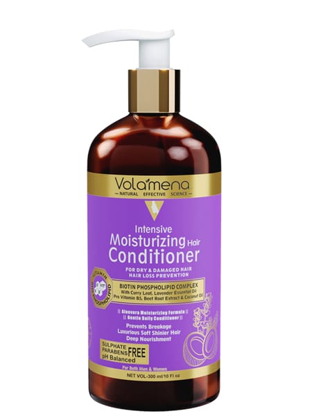 Volamena Intensive Moisturizer Hair Conditioner For Hair Fall Control For Dry & Frizzy Hair 300 ml