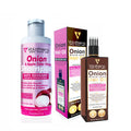 Onion Shampoo 200 ml with onion oil 100 ml combo pack