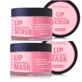 Volamena Lip Brightening Scrub & Lip Brightening Mask Combo Pack
