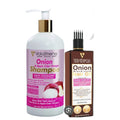 Volamena Onion & Apple Cider Shampoo, 300 ml + Onion Blackseed Hair Oil, 100 ml Combo Pack