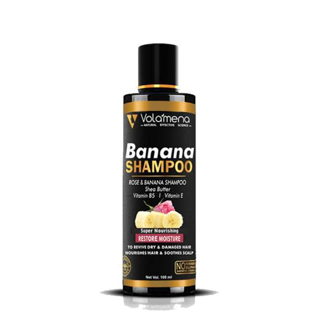 Volamena Rose and Banana Shampoo With Rose & Banana For Restore Moisture