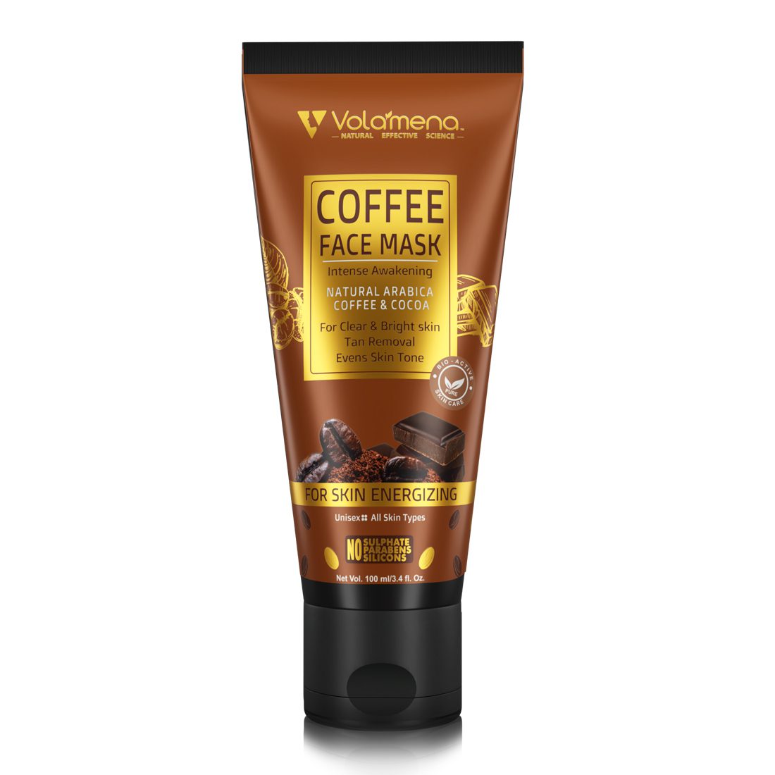 Coffee Face Mask With Coffee Extract & Cocoa Butter | De Tan Mask For Tan Removal | For Women & Men 100 ml